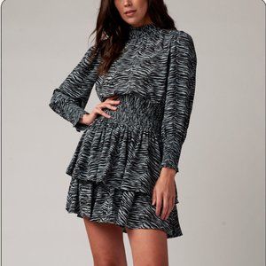 Mini Tiger Dress by Rebecca Taylor 🖤🖤🖤🖤🖤🖤